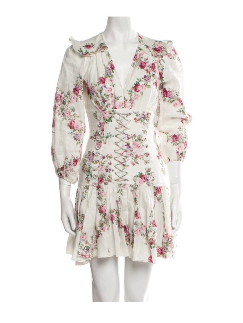 Authentic Zimmermann Floral Ruffle Dress - Picture 2 of 7